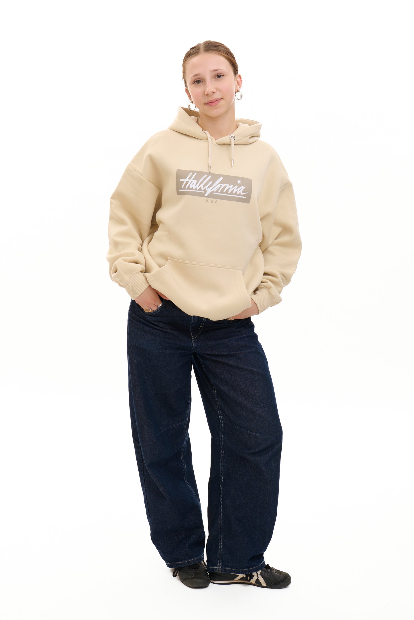 CLASSIC LOGO Hoody Almond