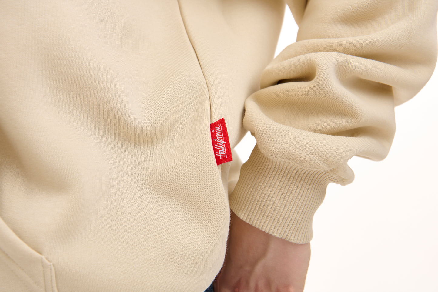 Hallefornia Love Basic Hoody Almond (Limited)