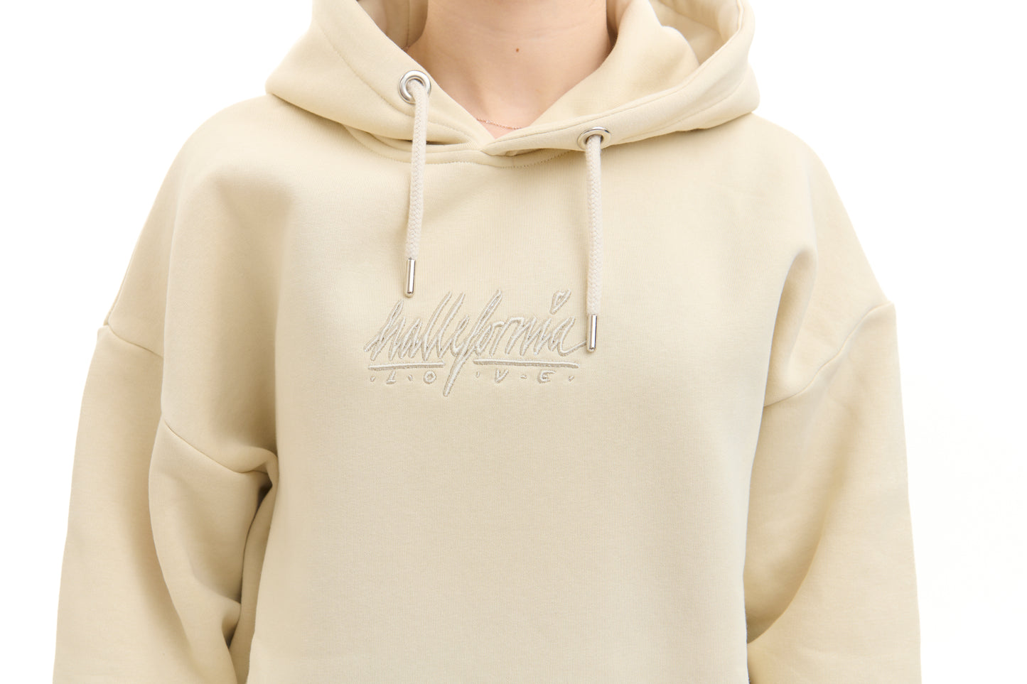 Hallefornia Love Basic Hoody Almond (Limited)