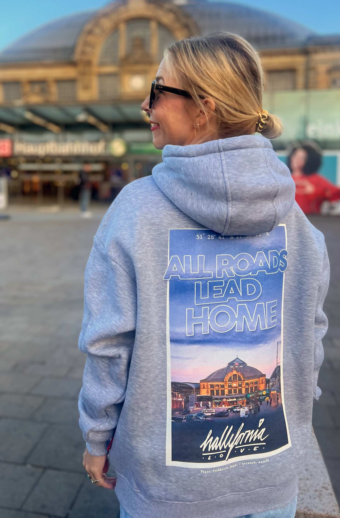Hallefornia Love Hoody "All Roads Lead Home 2" (Limited)