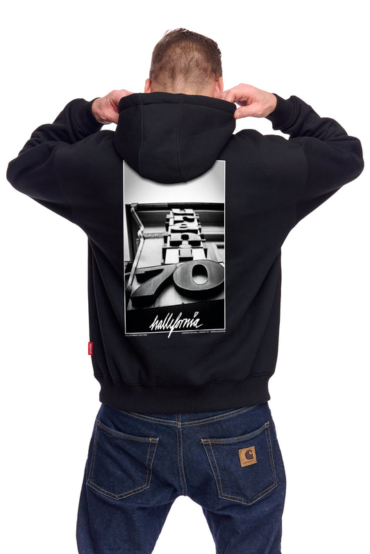 Hallefornia Love. Hoody Urania70 Black (Limited)