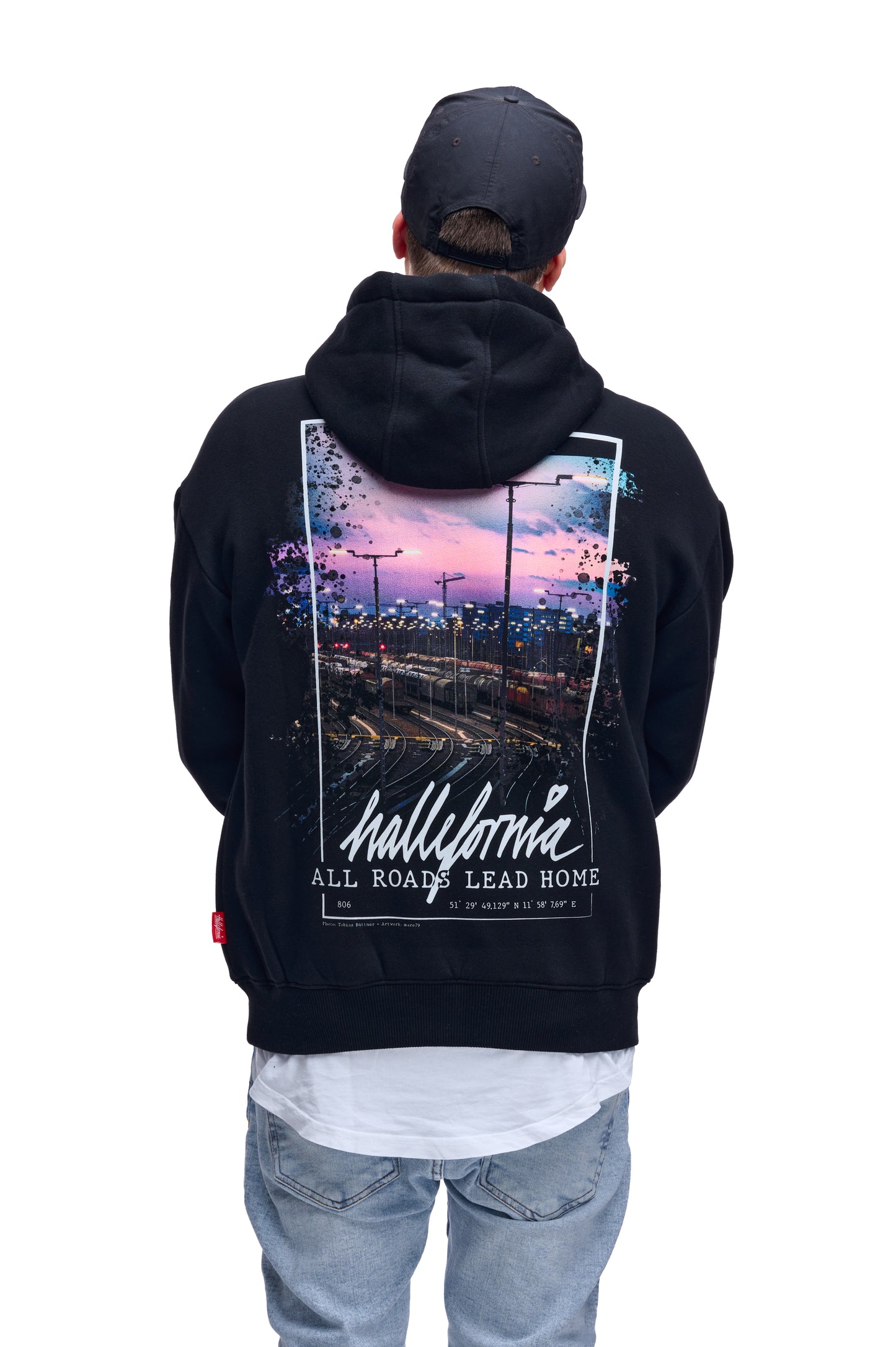 Hallefornia Love Hoody "All Roads Lead Home" (Limited)