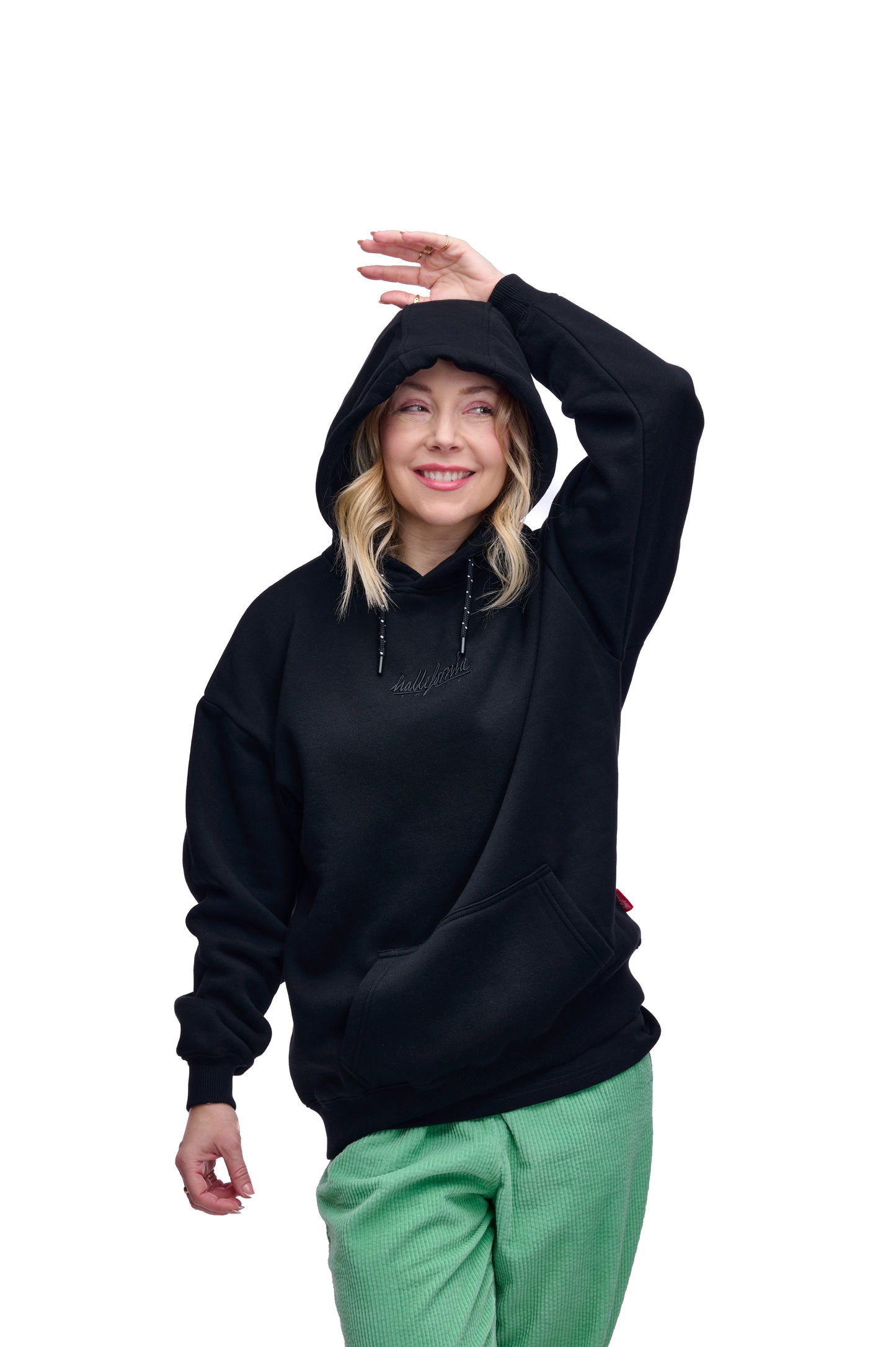 Hallefornia Love Hoody "All Roads Lead Home 2" Black (Limited)