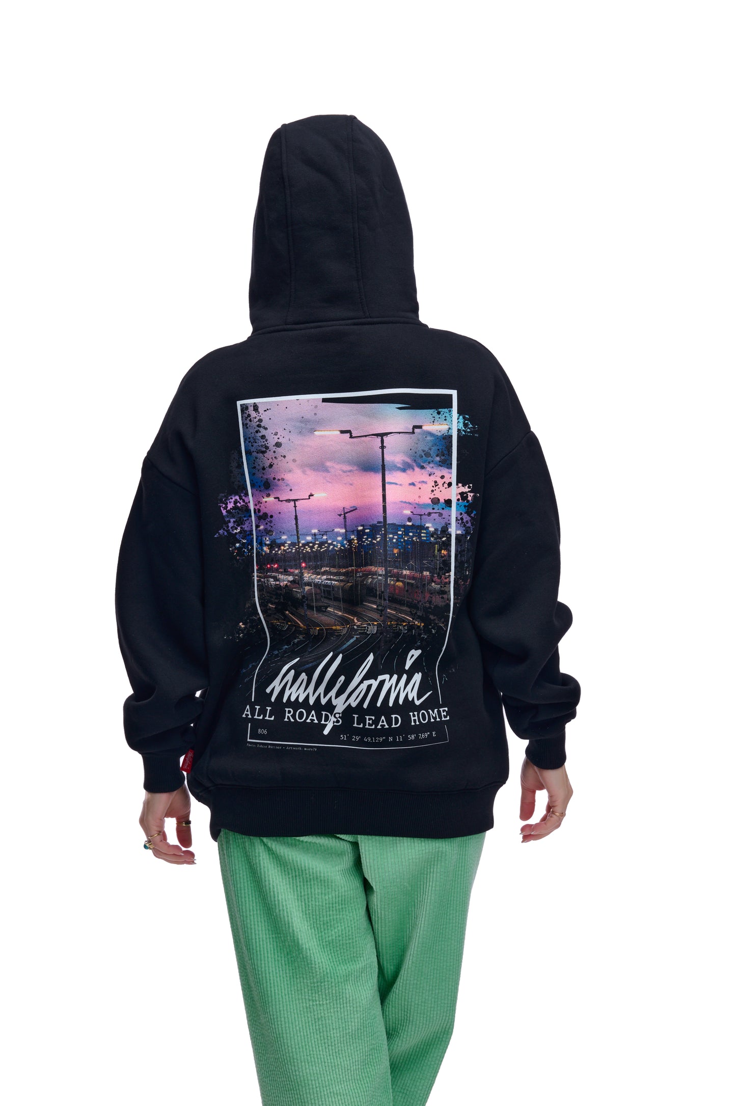 Hallefornia Love Hoody "All Roads Lead Home" (Limited)