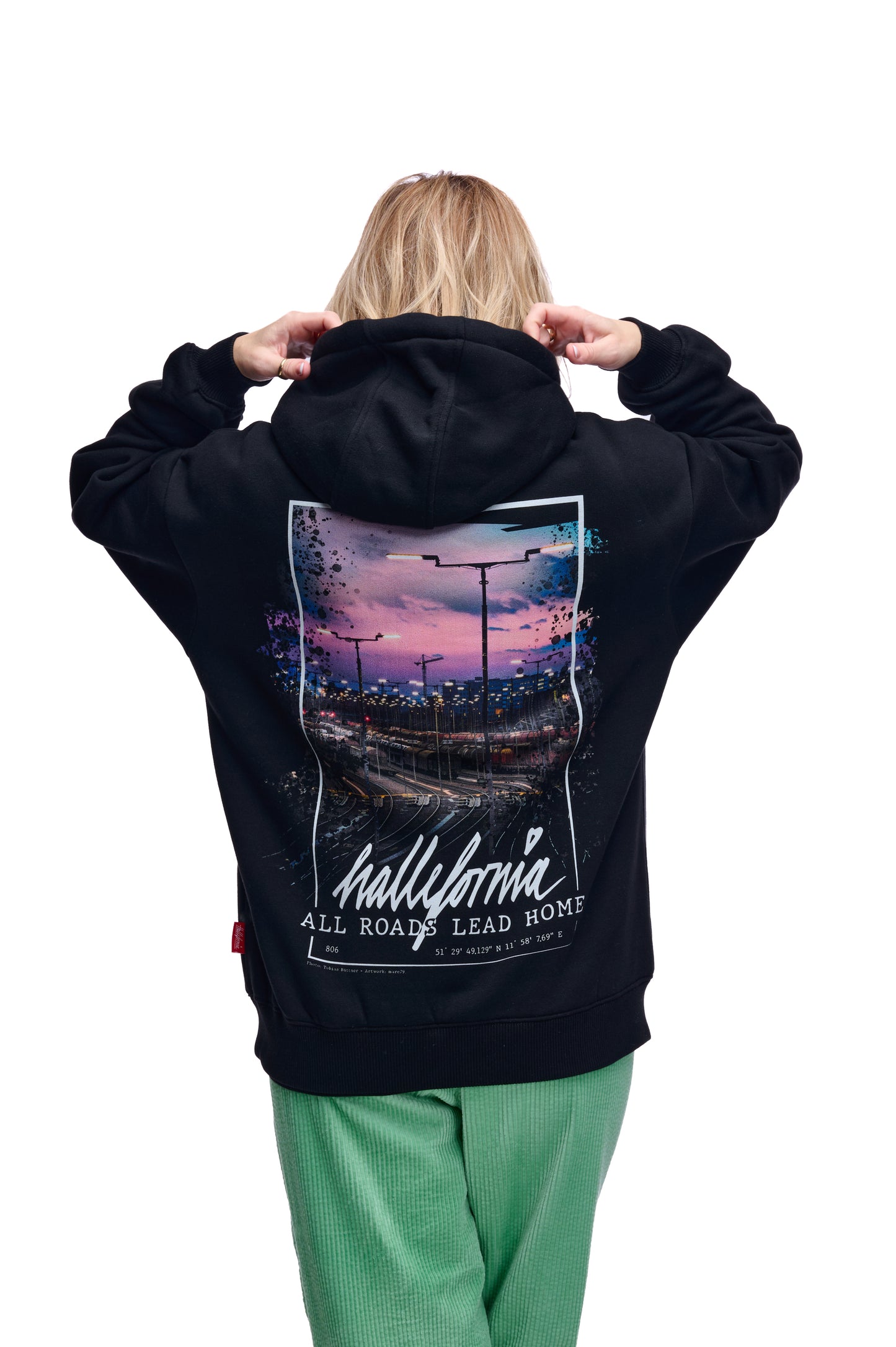 Hallefornia Love Hoody "All Roads Lead Home" (Limited)