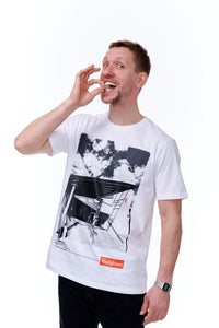 born & raised in Hallefornia Limited T-Shirt White